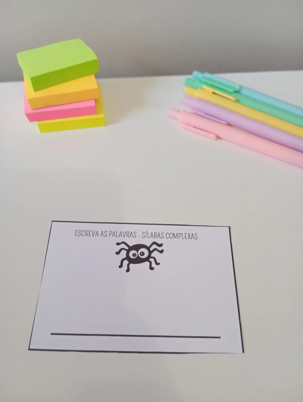 Escreva as Palavras Sílabas Complexas — Pronto para Imprimir